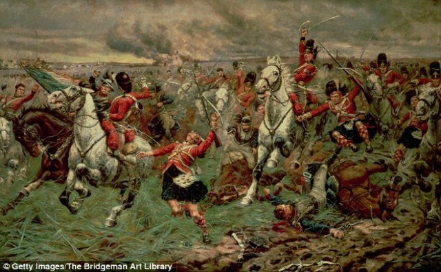 Napoleon Defeated at Waterloo