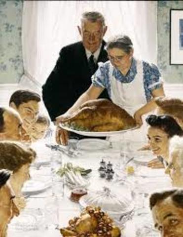 Freedom from Want - Norman Rockwell