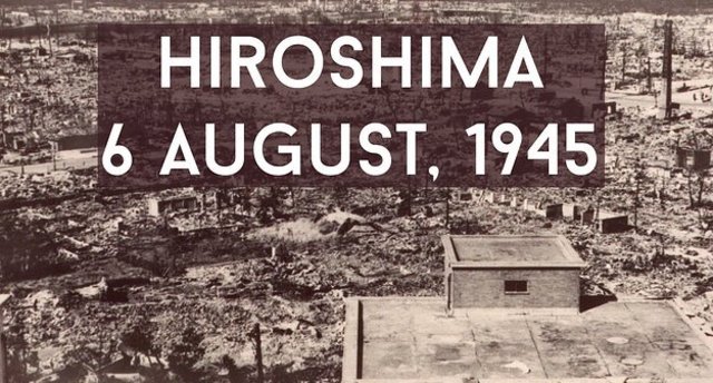 US drops bomb on Hiroshima