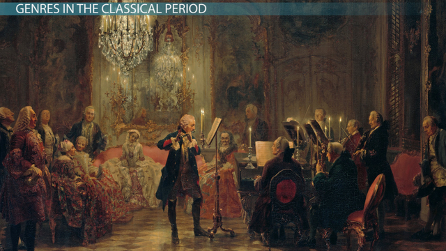 The Classical period began in art, music and architecture