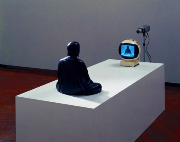 Nam June Paik’s “TV Buddha”