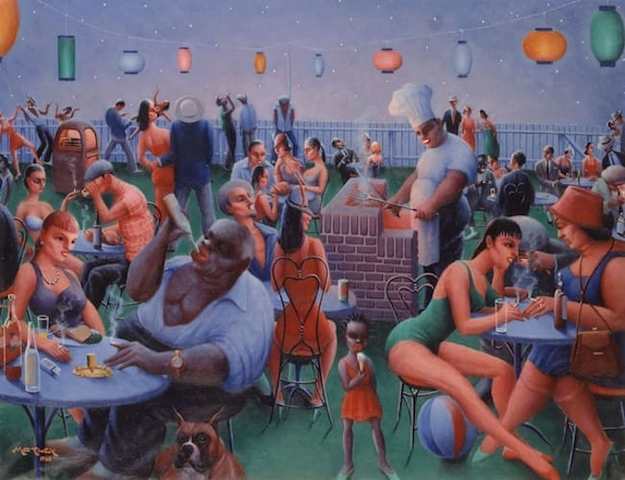 Barbecue - Archibald Motley