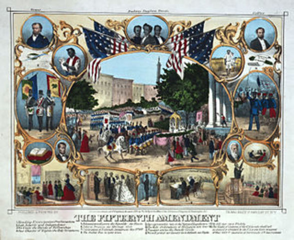 15th Amendment Added to Constitution