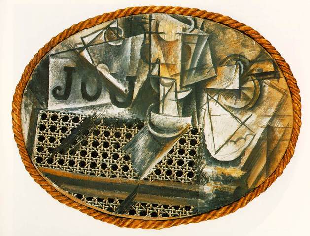 Still Life With Chair Caning - Picasso