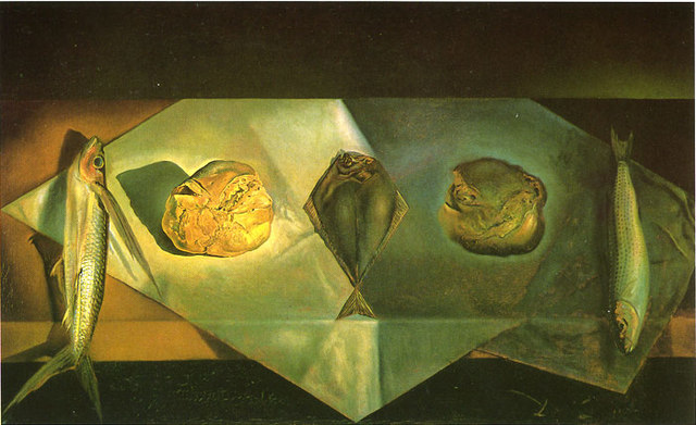 Eucharistic Still Life - Salvador Dali