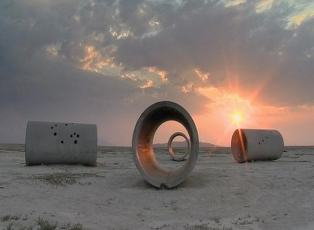 Nancy Holt’s “Sun Tunnels”