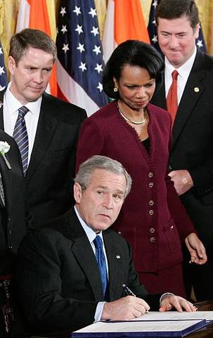 Peaceful Atomic Energy Cooperation Act  -  George W. Bush