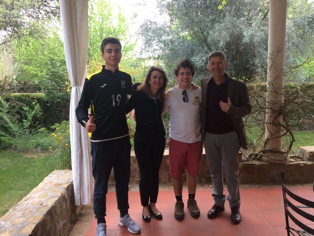 Mi americano en casa