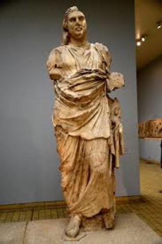 Mausolus died in 353 B.C.