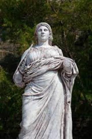 Artemisia died in 351 B.C.