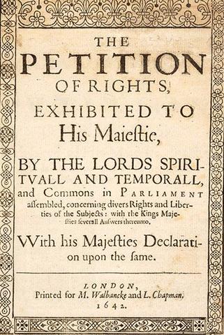 The Petition of Right
