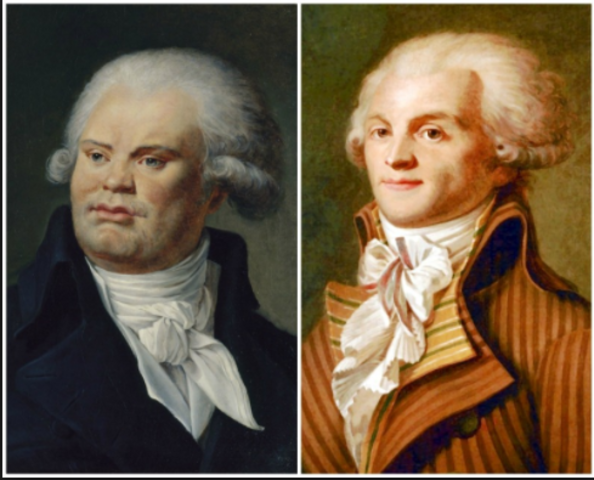 Robespierre and Danton