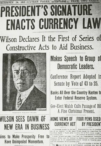 1913 Federal Reserve Act