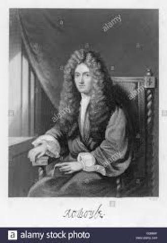 robert boyle created boyle's law