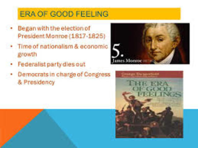 Era Of Good Feeling Began