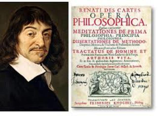 Rene Descartes published discourse on method which set forth its reasoning