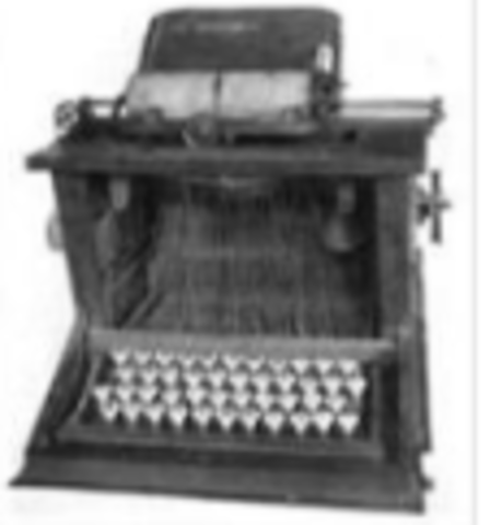 The first typewriter