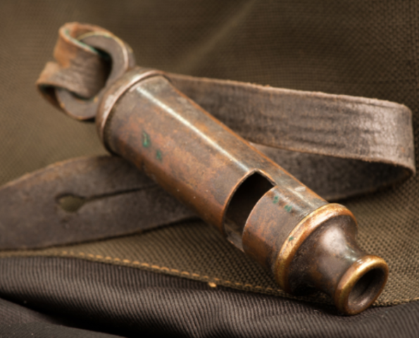 The first whistle