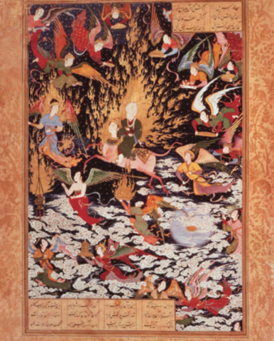 Mohammed's Ascent into Heaven.