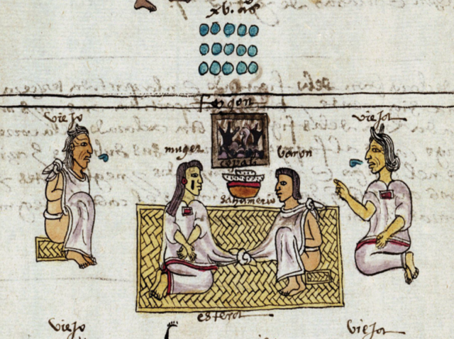 Aztec Marriage Couple