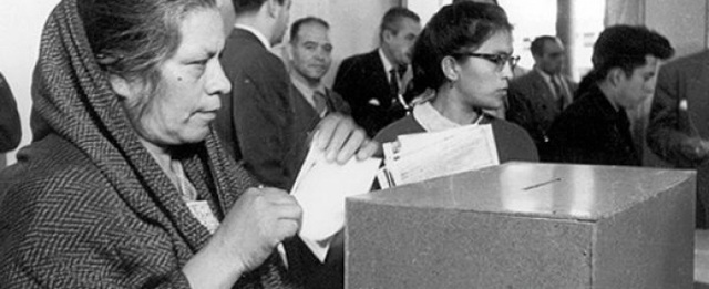 Derecho de Voto por parte de las Mujeres