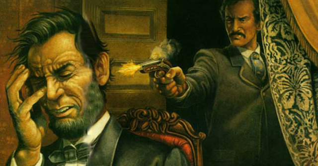 Booth shot President Abraham Lincoln