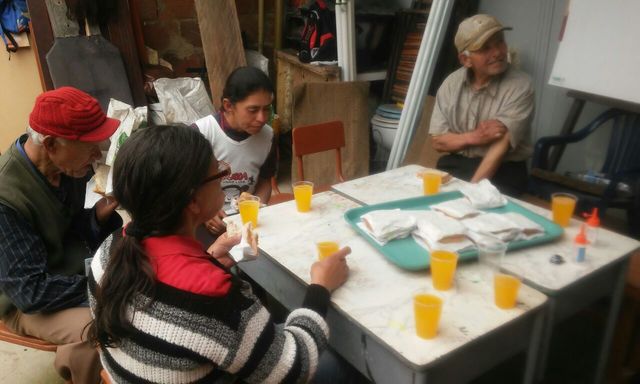 DESPEDIDA CON UN PEQUEÑO COMPARTIR