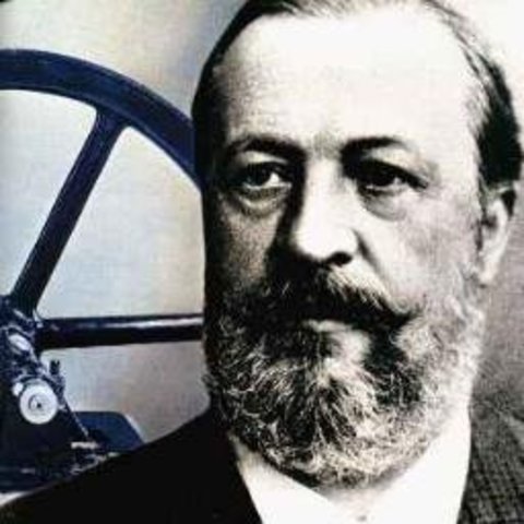 German Nikolaus August Otto creates the four-cycle internal combustion engine