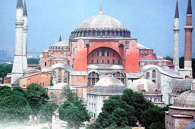 534 AD Construction of Hagia Sophia