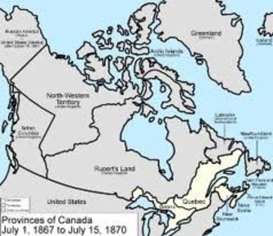 Rupert's Land and Northwest Territory Purchased From Hudson's Bay Company