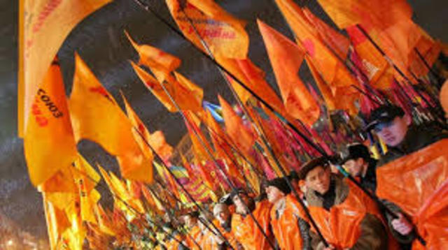 Orange revolution.