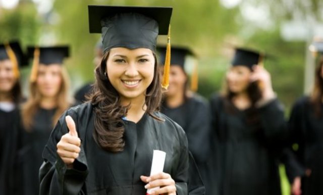 First woman graduate