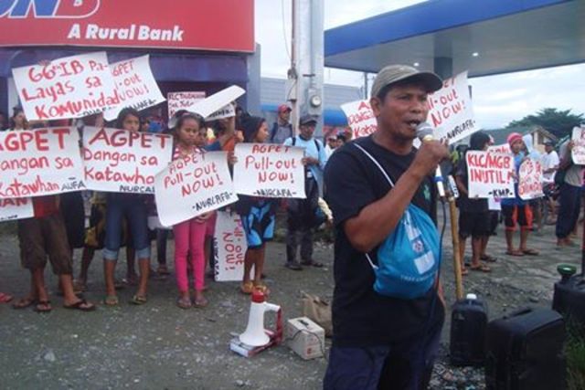 Peasant leader & anti-mining activist Jimmy Saypan (Compostela Valley))