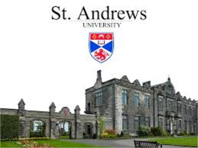 The history of the University of St Andrews began with its foundation in 1410 when a charter of incorporation was bestowed upon the Augustinian priory of St Andrews Cathedral.