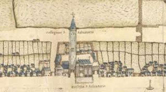 St Salvator's College was established in 1450