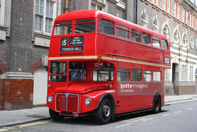 First double decker bus