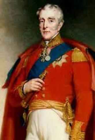 Duke Of Wellington becomes Prime Minister of G.B.