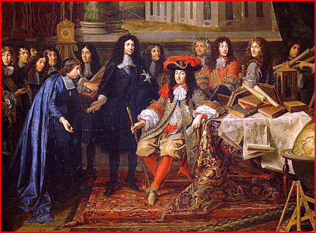 Louis XIV rules as an Absolute Monarch
