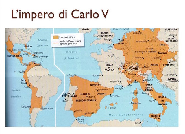 1519 Carlo V d'Asburgo imperatore