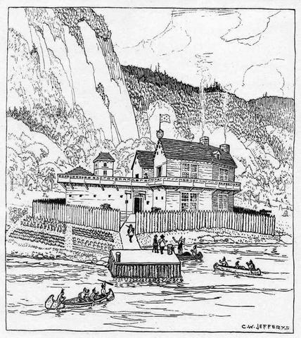 Fondation de Québec par Champlain