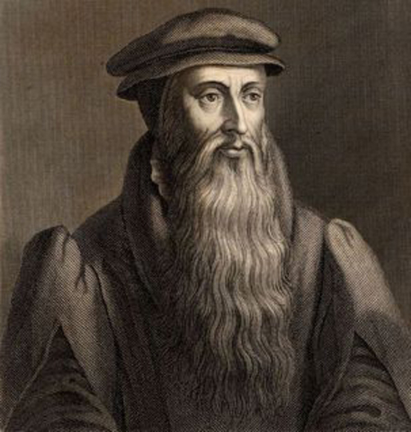 John Knox Leading the Scottish Reformation