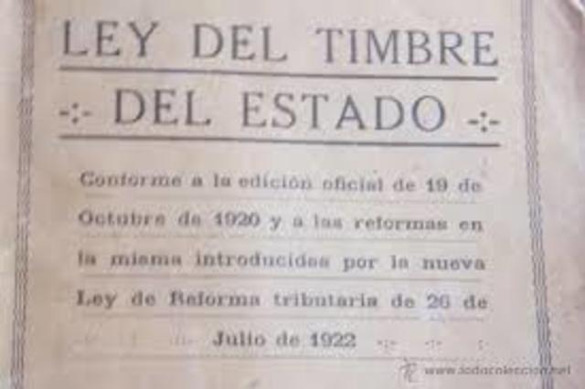 Ley del Timbre