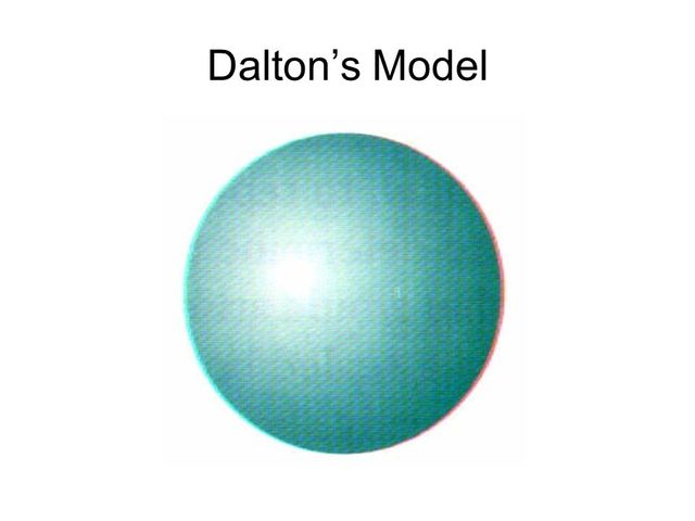 Dalton Model