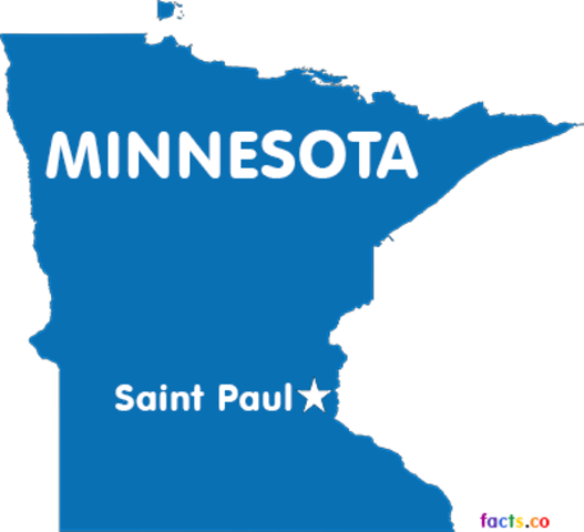 Minnesota becomes a state