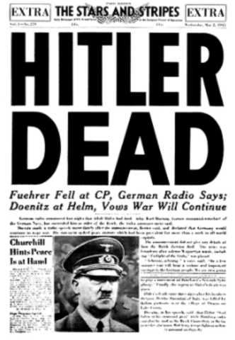 Hitler Commits Sucide