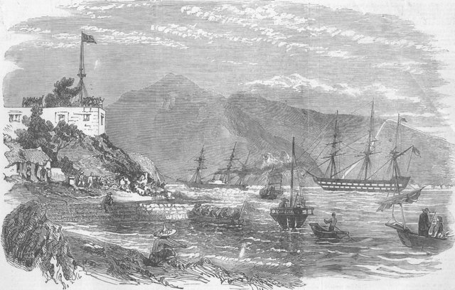 British Captured the Bogue forts