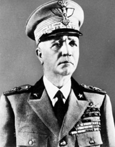 Mussolini is replaced as prime minister