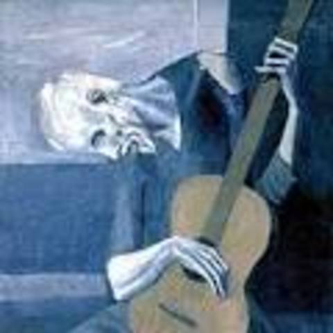 El viejo guitarrista ciego