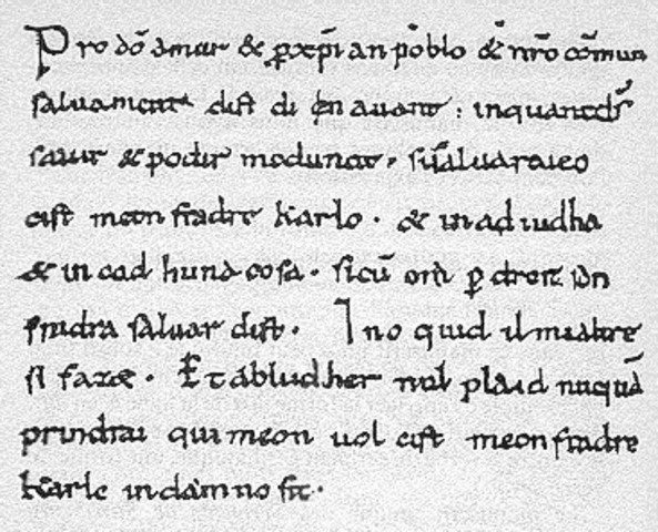 Les Serments de Strasbourg