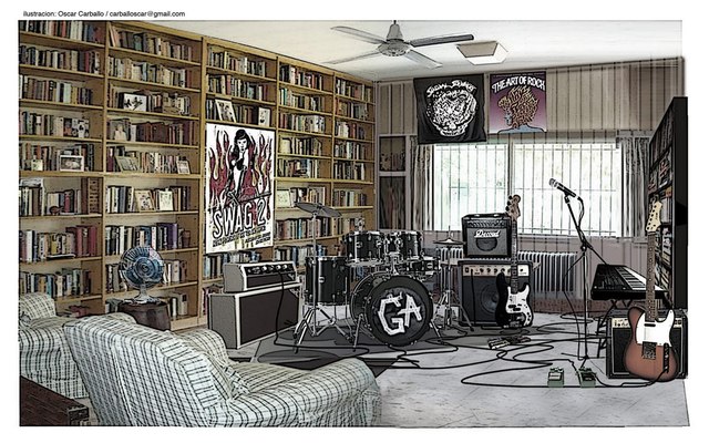 Our first place to play music